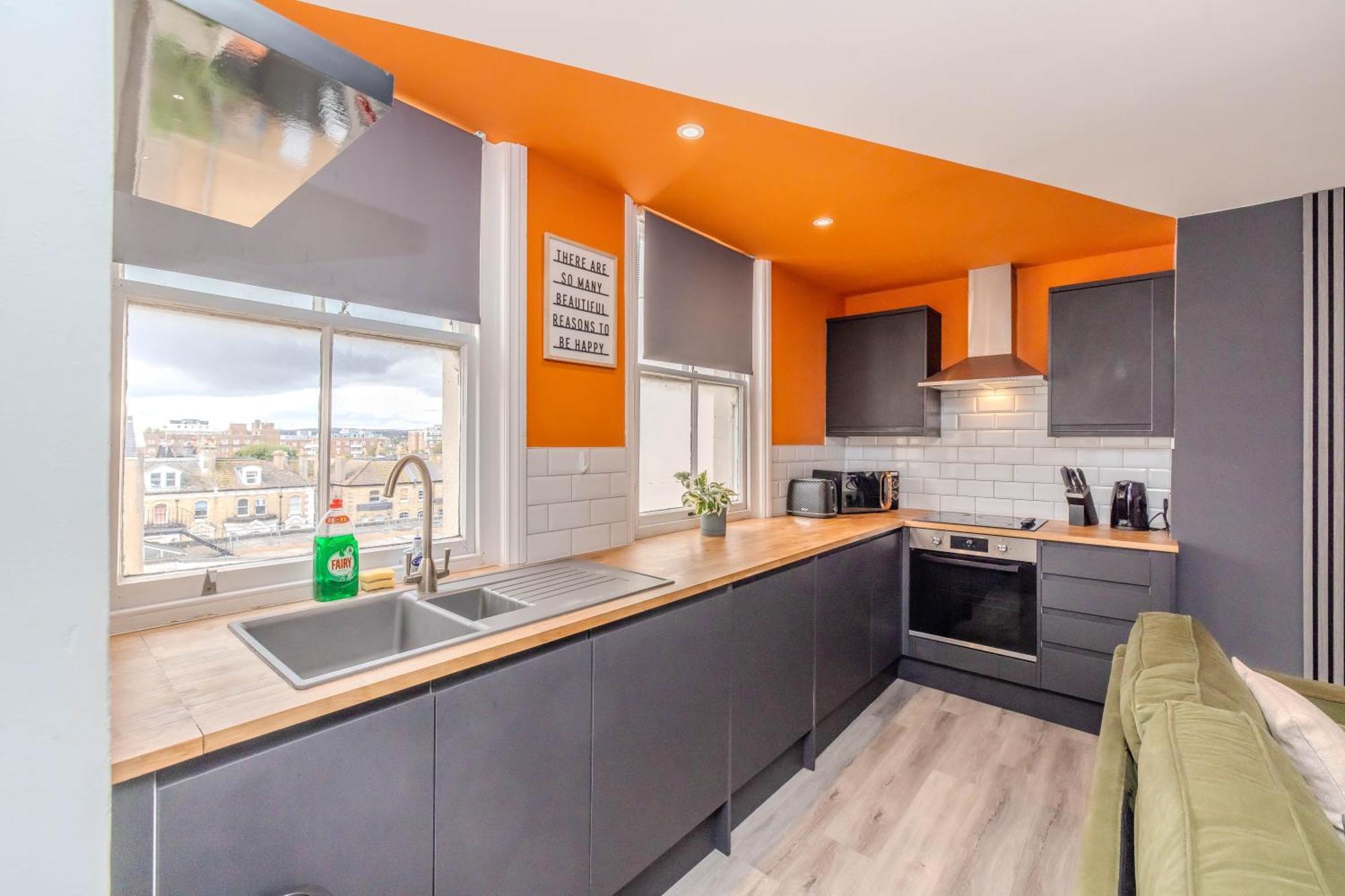 Luxe City Living L 2-Bedroom Flat With Free Parking Hove Exteriér fotografie